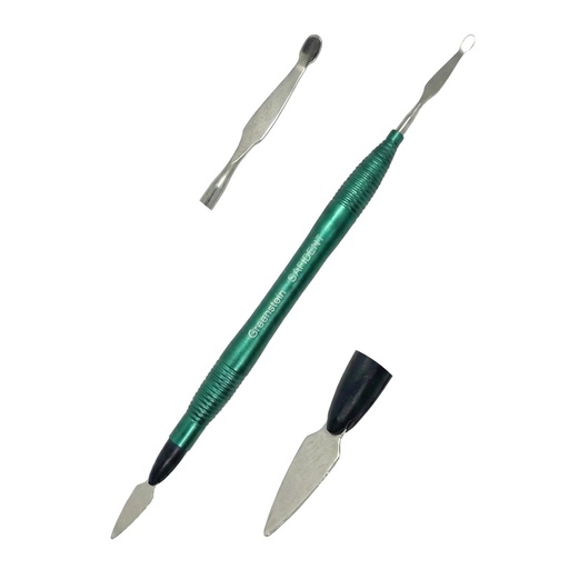 [11402] Greenstein Green - Spatula Esthetic Contouring Instrument