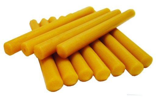 [20210] Glue Wax Sticks (yellow) 12 units.